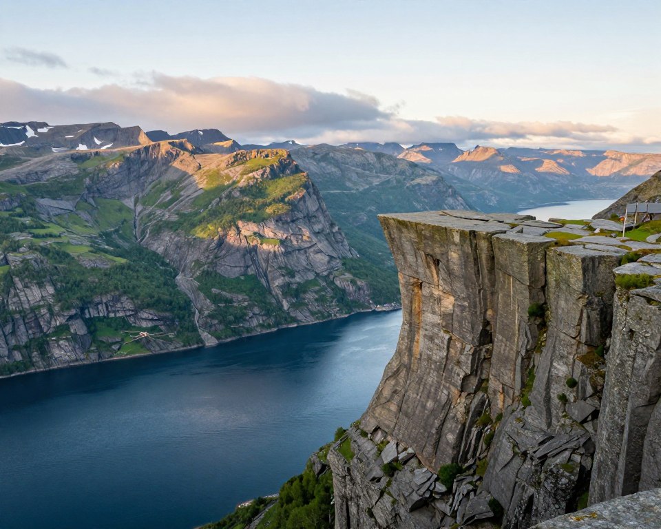 Norwegischer Felsvorsprung: Preikestolen entdecken