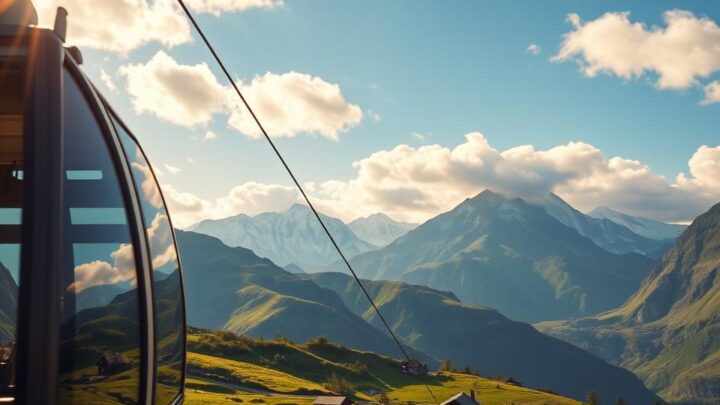 Erleben Sie die Seilbahn in Bergen, Norwegen