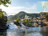 Vennesla in Norwegen: Museumsbahn, Holzarchitektur und Natur